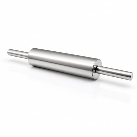 ÇELİK METAL MERDANE - HAMUR RULOSU 40CM (3126)