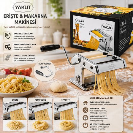KÜÇÜK - 150LİK METAL ERİŞTE - MAKARNA MAKİNESİ (3126)