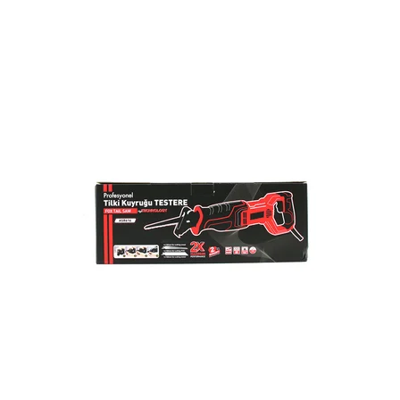 KIRMIZI TİLKİ KUYRUĞU ELEKTRİKLİ TESTERE 230V 0-2800 RPM ASR-616 (3126)