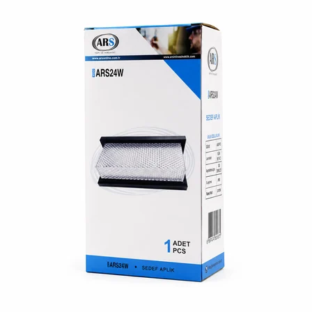 IP66 50.000 SAAT LED ÖMRÜ 22W SEDEF LED APLİK DUVAR LAMBASI ARS-348953 (3126)