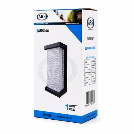 IP66 50.000 SAAT LED ÖMRÜ 22W BERRAK LED APLİK DUVAR LAMBASI ARS-348954 (3126)