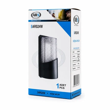 IP66 50.000 SAAT LED ÖMRÜ 22W KÖŞK LED APLİK DUVAR LAMBASI ARS-348955 (3126)