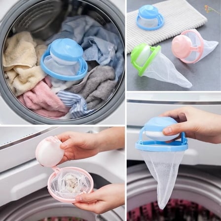 Çamaşır Makinesi Tüy Toplayıcı Filtre – Yıkanabilir Saç, Kıl, Tiftik ve Pet Tüyü Yakalama Aparatı (3