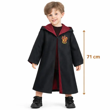 Harry Potter Tarzı Çocuk Cübbesi 2-4 Yaş (3126)