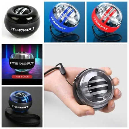 Gyro Ball El Bilek Egzersiztopu Otomatik Jiroskop Kol Kuvvet Spor Ekipmanı (3126)