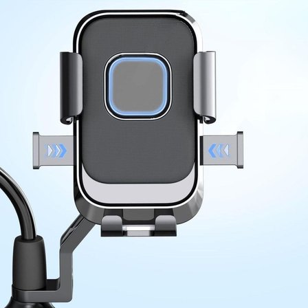 Motor,Motosiklet,Bisiklet ,Scooter İçin 360 Derece Dönebilen Dikiz Aynası Versiyonu Telefon Tutucu A