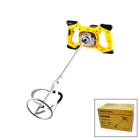 MIXER DRILL ZY-120 HARÇ - BOYA KARIŞTIRICI MİKSER MATKAP 120MM - 1800W (3126)