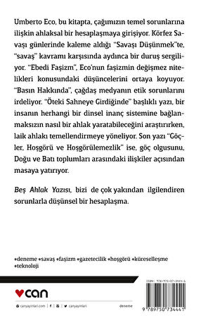 Beş Ahlak Yazısı