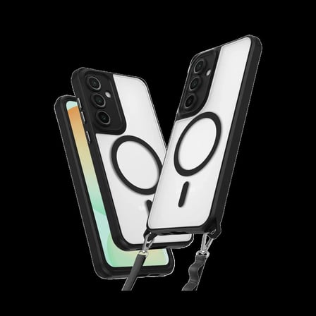 Samsung Galaxy S25 Plus Kılıf Enka Magsafe Silikon Kılıf - Siyah