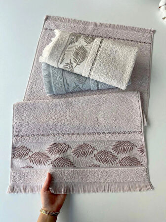 50x90 PALMİYE 3'LÜ HAVLU V2