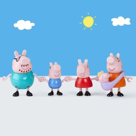 Peppa Pig ve Ailesi 5li Figür Seti +3 yaş
