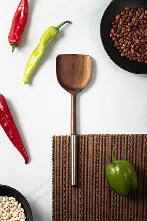 Akasya Servis Spatulası & Sunum Spatulası