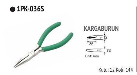 1PK-036S Antistatik Kargaburun ;Proskit