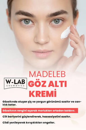 W-Lab Cosmetics Madeleb Göz Altı Kremi 20 ML