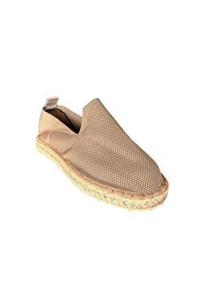 Unisex El Yapımı Triko Espadril KUM