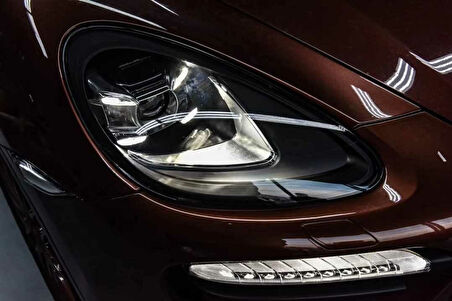 Porsche Cayenne 2011-2014 Uyumlu Facelift Led Far (2018+ Görünüm)