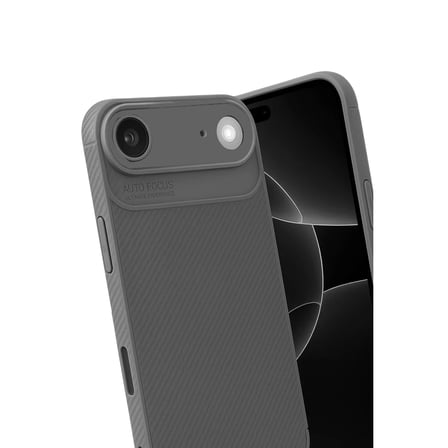 Apple iPhone 17 Air Auto Focus Karbon Kapak - Gri