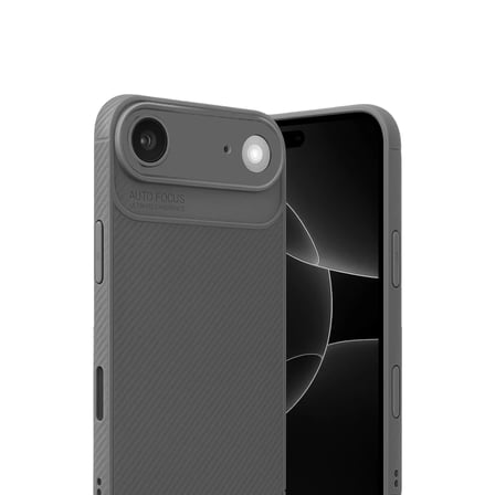 Apple iPhone 17 Air Auto Focus Karbon Kapak - Gri