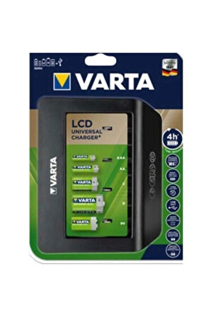 57688 Lcd Şarj Cihazı Aa/aaa/c/d/9v