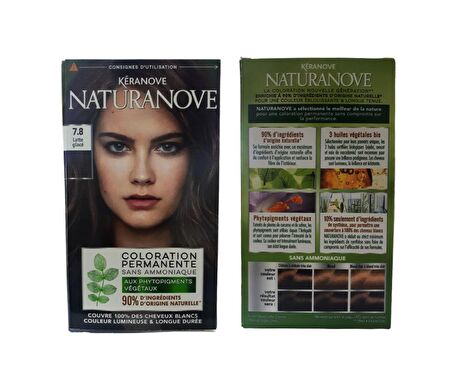 Keranove Naturanove Color Permanente Saç Boyası 7.8 Latte Glace