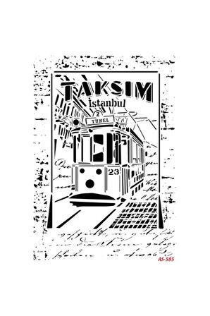 Taksim Cadence A4 Stencil AS585