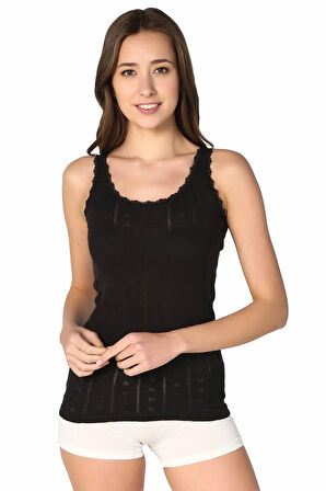 Kadın Jakarlı Kalın Askılı Atlet 8049mdmm