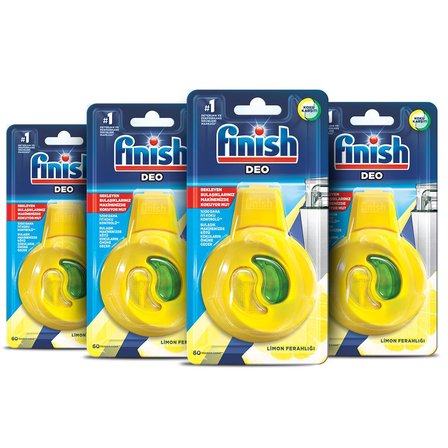 Bulaşık Makinesi Kokusu Limon Ferahlığı x4 Adet