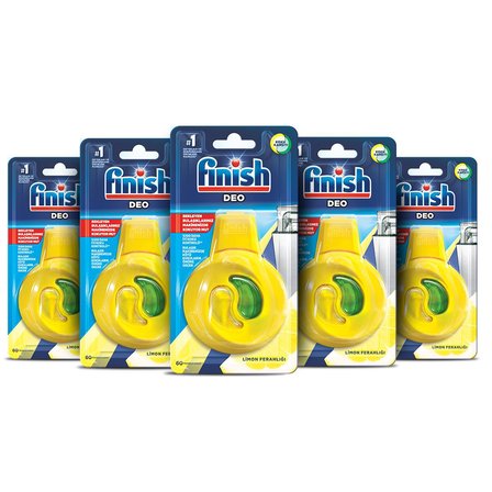 Bulaşık Makinesi Kokusu Limon Ferahlığı x5 Adet