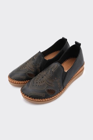 Hakiki Deri Comfort Taban Casual Kadın Ayakkabı 