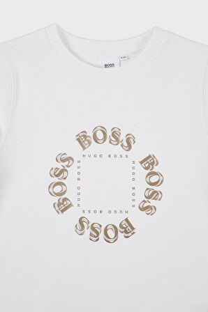 Hugo Boss Çocuk Sweat 25L39/10B WHITE