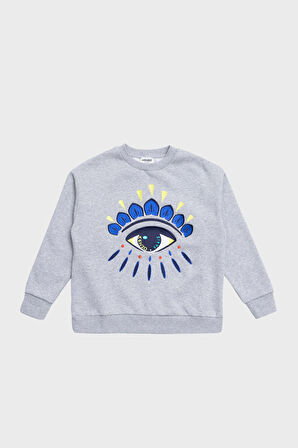 Kenzo Çocuk Sweat K25708/A41 GREY MARL