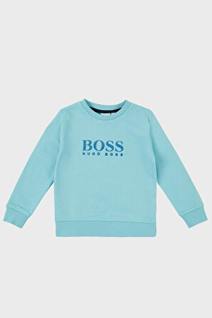 Hugo Boss Çocuk Sweat 25L34/748 WATER GREEN