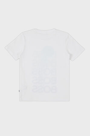 Hugo Boss Çocuk T Shirt 25L05/10B WHITE