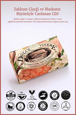 Sabun Dolce Vivere Roma Vegan Bakım 250 g