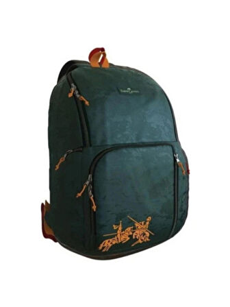 Faber Castell Sırt Çantası King Pack 1 Yeşil-Turuncu