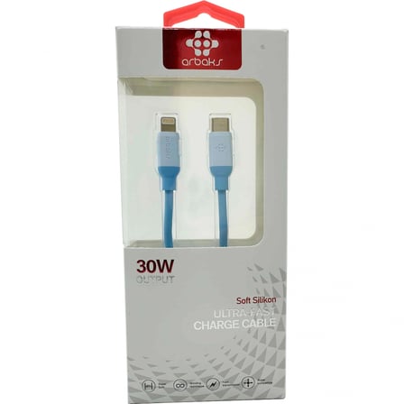 30W TYPE-C To Lightning İphone Şarj Kablosu Arb-316