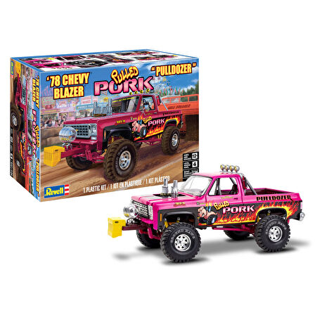 Revell Model Kit Araba 1978 Chevy Blazer Pulldozer 14532