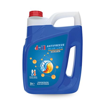 Konsantre - Saf 3 Litre Mavi Antifriz - G11 (Üretim Yılı: 2025)