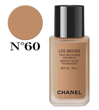 Chanel Les Beiges Teint Belle Mine Naturelle Fondöten - N60