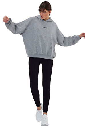 Oversize Kapşonlu Sweatshirt