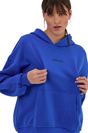 Oversize Kapşonlu Sweatshirt