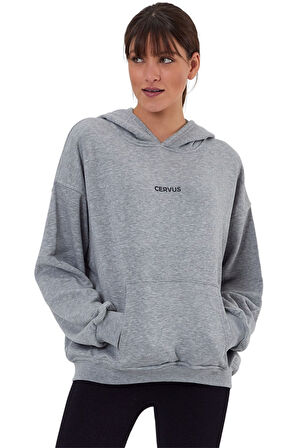 Oversize Kapşonlu Sweatshirt