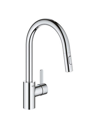 Grohe Eviye Bataryası Spiralli 2 Fonk. Eurocosmo Krom- 31481001