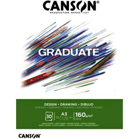CANSON DRAWING WHİTE 30SYF A3 160GR