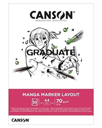 Canson Graduate Marker Defter A4 70g