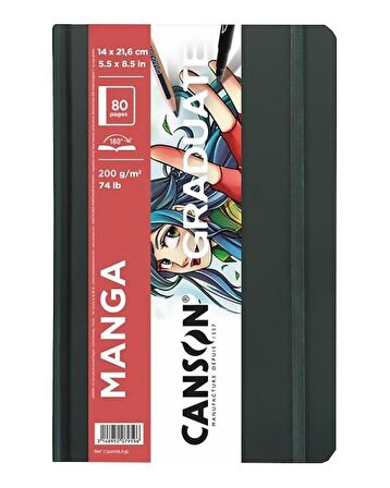 Canson Graduate Manga Çizim Defteri 80 Sayfa