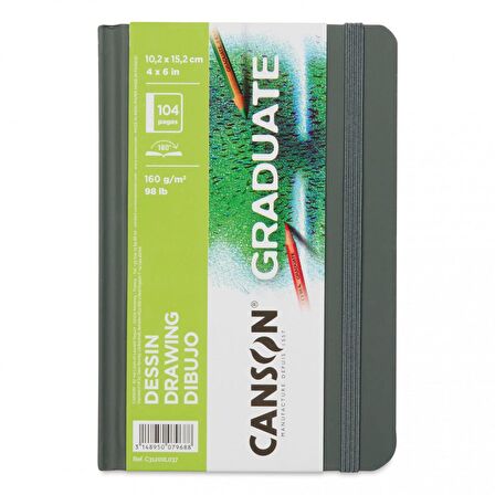 Canson Graduate Drawing 10.2x15.2cm 52 Yaprak 160gr Çizim Defteri / C31200L037