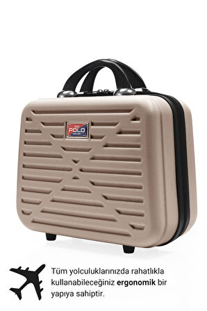 G&D Polo Suitcase Abs Gold Seyahat & Makyaj & El Çantası 315.02-Gold