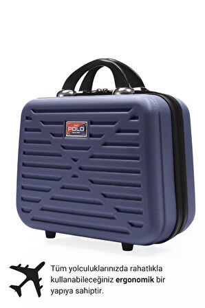 G&D Polo Suitcase Abs Lacivert Seyahat & Makyaj & El Çantası 315.06-Lacivert