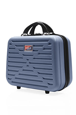 G&D Polo Suitcase Abs Çivit Mavi Seyahat & Makyaj & El Çantası 315.07-CivitMavi